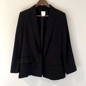 H&M black blazer size 6